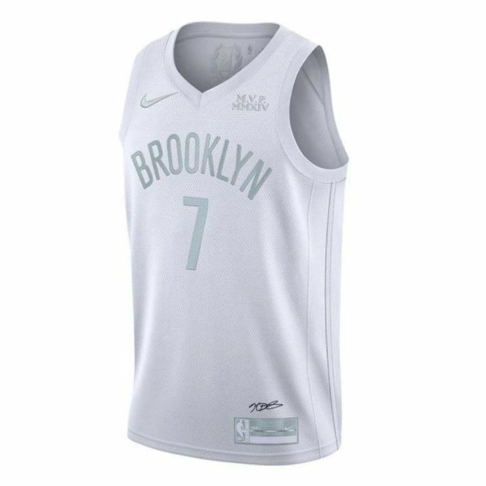 Nike NBA Brooklyn Nets Kevin Durant KD #7 MVP Swingman Jersey CW7449-100 size 48